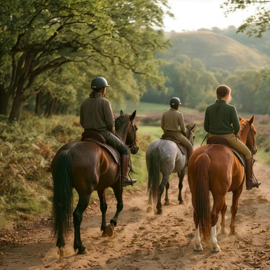 Balade à cheval en Haute-Vienne, autour de Boisseuil