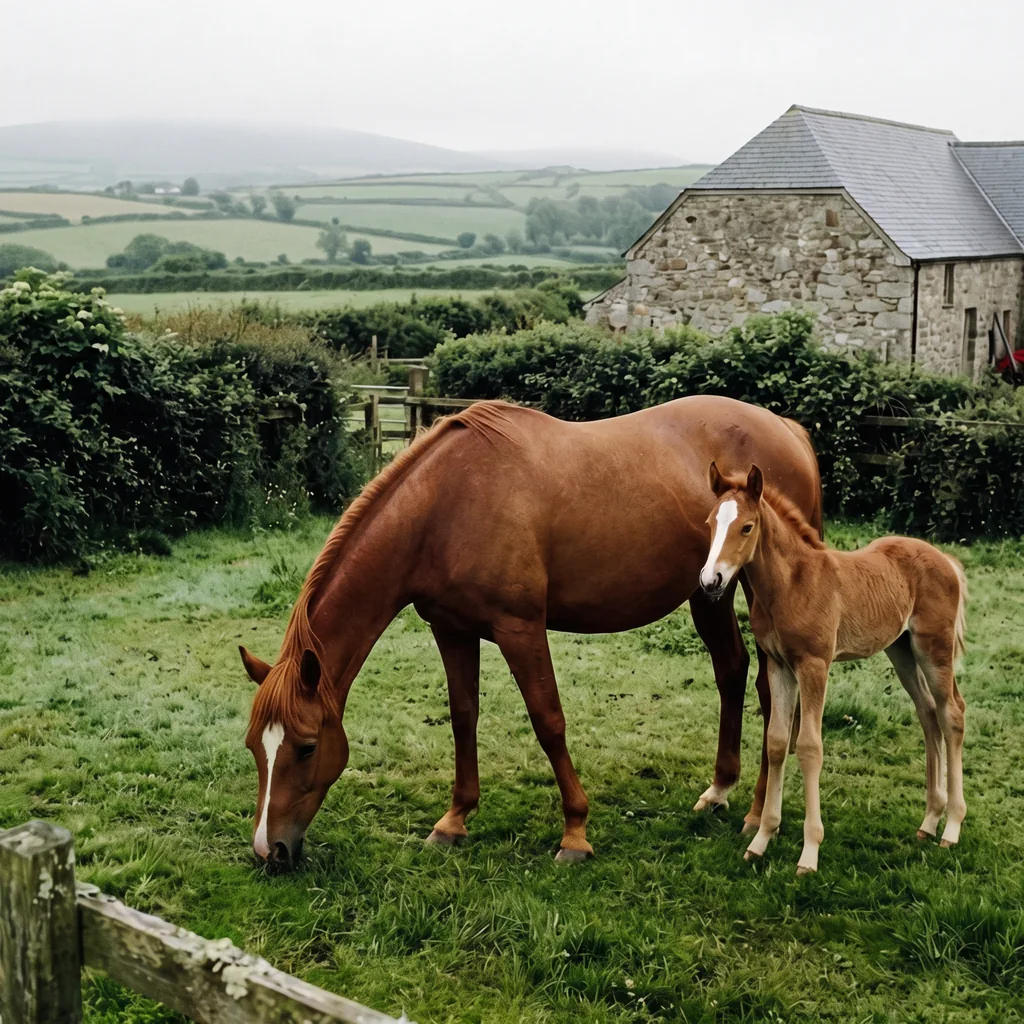 Élevage de chevaux au Écuries Des Crouzettes, Boisseuil